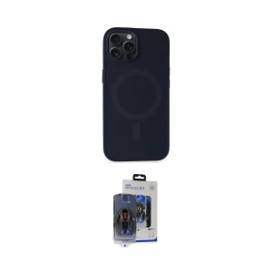 ieg™ iPhone 15 Pro Max Kılıf Kutup Serisi - Siyah Vanessa Magic Cam