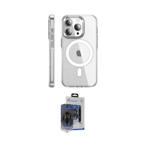 ieg™ iPhone 15 Pro Max Kılıf Nova Doku - Siyah Vanessa Magic Cam