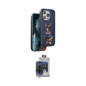 ieg™ iPhone 15 Pro Max Kılıf Nova Form Koleksiyonu - Siyah Vanessa Magic Cam