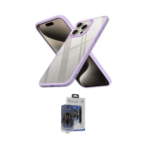 ieg™ iPhone 15 Pro Max Kılıf Nova Işık Serisi - Siyah Vanessa Magic Cam