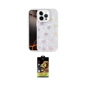 ieg™ iPhone 15 Pro Max Kılıf Odak Prime - Siyah Buffer Cam Ekran Koruyucu