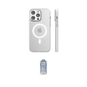 ieg™ iPhone 15 Pro Max Kılıf Pusula Minimal Koleksiyonu - Siyah Joko Magic 5D Cam