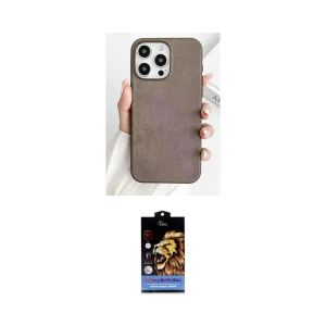 ieg™ iPhone 15 Pro Max Kılıf Pusula Modern - Siyah Buffer Hayalet Cam Ekran Koruyucu