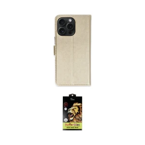 ieg™ iPhone 15 Pro Max Kılıf Siluet Işık Serisi - Siyah Buffer Cam Ekran Koruyucu