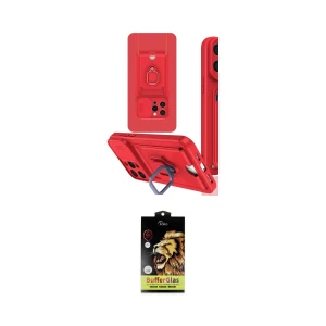 ieg™ iPhone 15 Pro Max Kılıf Vadi Form Prime - Siyah Buffer Cam Ekran Koruyucu