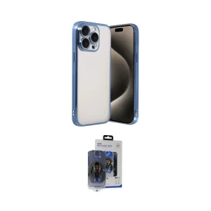 ieg™ iPhone 15 Pro Max Kılıf Vadi Minimal - Siyah Vanessa Magic Cam