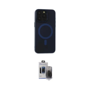 ieg™ iPhone 15 Pro Max Kılıf Yadigar Işık - Siyah Vanessa Magic Hayalet Cam