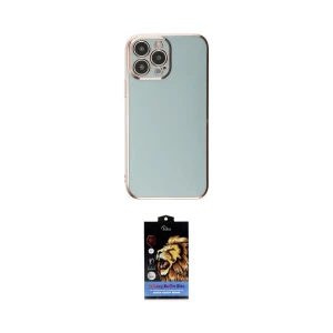 ieg™ iPhone 15 Pro Max Kılıf Yankı Serisi - Siyah Buffer Hayalet Cam Ekran Koruyucu
