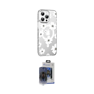 ieg™ iPhone 15 Pro Max Kılıf Yörünge Işık Prime - Siyah Vanessa Magic Cam