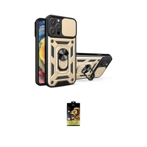 ieg™ iPhone 16 Pro Kılıf Ahenk Klasik - Siyah Buffer Cam Ekran Koruyucu