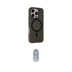 ieg™ iPhone 16 Pro Kılıf Çekirdek Modern Prime - Siyah Joko Magic 5D Cam