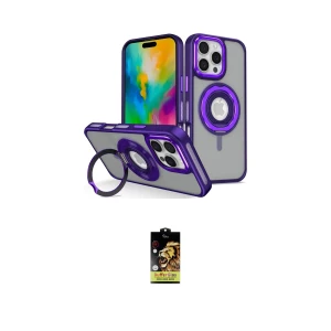 ieg™ iPhone 16 Pro Kılıf Nova Minimal Serisi - Siyah Buffer Cam Ekran Koruyucu