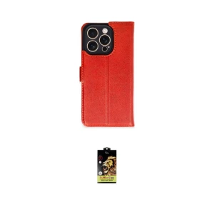 ieg™ iPhone 16 Pro Kılıf Siluet Işık Serisi - Siyah Buffer Cam Ekran Koruyucu