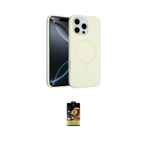 ieg™ iPhone 16 Pro Kılıf Yankı Form Serisi - Siyah Buffer Cam Ekran Koruyucu