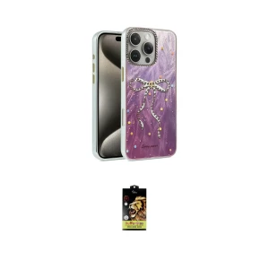 ieg™ iPhone 16 Pro Kılıf Zirve Modern Prime - Siyah Buffer Cam Ekran Koruyucu