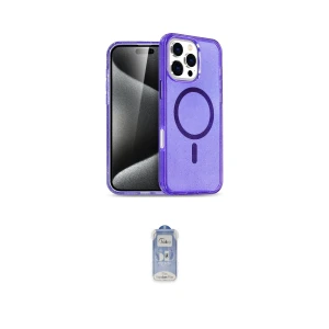 ieg™ iPhone 16 Pro Max Kılıf Nova Asil Prime - Siyah Joko Magic 5D Cam