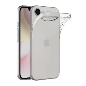 ieg™  iPhone 16E Kılıf Lüx Şeffaf Silikon