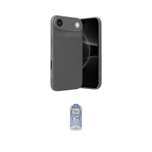 ieg™ iPhone 17 Air Kılıf Eksen Form Prime - Siyah Joko Magic 5D Cam