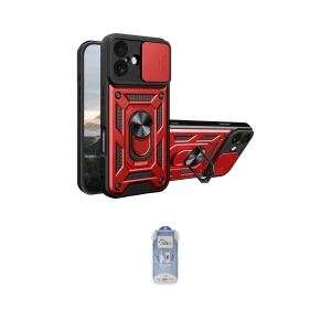 ieg™ iPhone 17 Kılıf Ahenk Klasik - Siyah Joko Magic 5D Cam