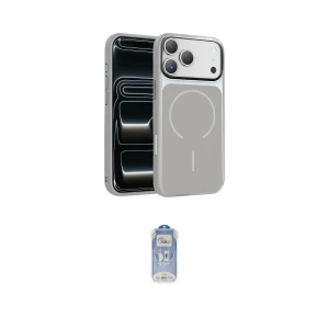 ieg™ iPhone 17 Pro Kılıf Kıvılcım Klasik - Siyah Joko Magic 5D Cam
