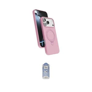 ieg™ iPhone 17 Pro Max Kılıf İz Işık Koleksiyonu - Siyah Joko Magic 5D Cam