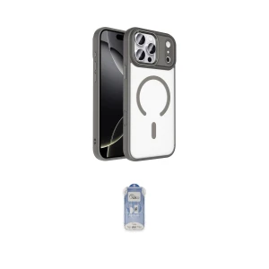 ieg™ iPhone 17 Pro Max Kılıf Kıvılcım Prime - Siyah Joko Magic 5D Cam