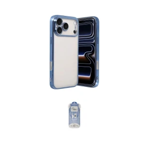 ieg™ iPhone 17 Pro Max Kılıf Vadi Minimal - Siyah Joko Magic 5D Cam