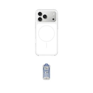ieg™ iPhone 17 Pro Max Kılıf Yankı Minimal Serisi - Siyah Joko Magic 5D Cam