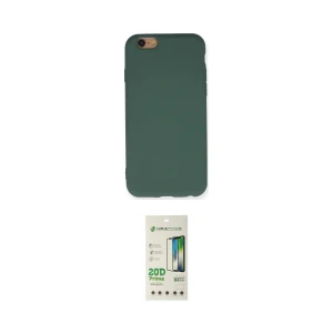 ieg™ iPhone 6 Kılıf Ahenk Serisi - Beyaz 20D Premium Cam Ekran Koruyucu