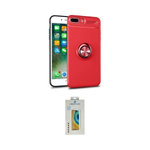 ieg™ iPhone 7 Plus Kılıf Yankı Form Prime - Siyah Polymer Nano Ekran Koruyucu