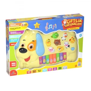 ieg™ Işıklı Müzikli Köpek Görünümlü Piyano