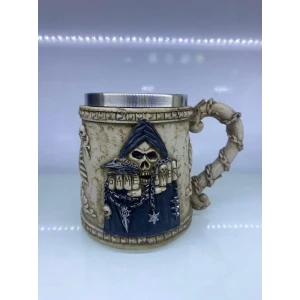 ieg™ İskelet Game Over Çelik Kupa Kod 6912