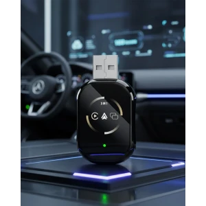 ieg™ Kablosuz CarPlay ve Android Auto Adaptörü Tak Çalıştır Kullanım