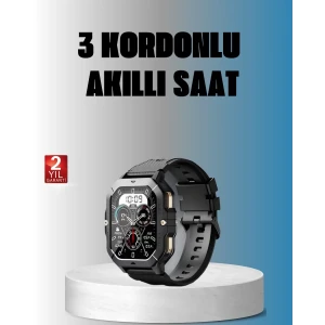 ieg™ Kablosuz Şarjlı Akıllı Saat Ultra İnce Tasarım