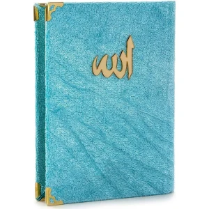 ieg ™ Kadife Yasin Çanta Boy Mavi