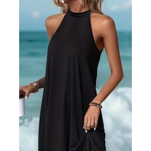 ieg™ Kadın Daire Yakalı Reglan Kol Viskon Elbise