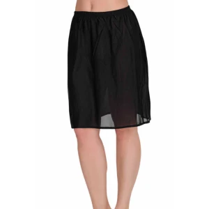 ieg™ Kadın Jarse Jüpon Siyah 11003B