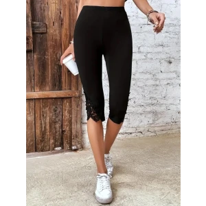 ieg™ Kadın Yüksek Bel Dantelli Dalgıç Tayt