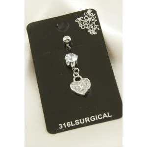 ieg™ Kalp Çelik Piercing 1 Adet