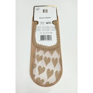 ieg™ Kalp Dantel Babet Çorap