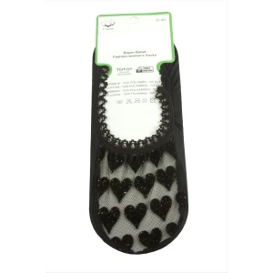 ieg™ Kalp Dantel Babet Çorap