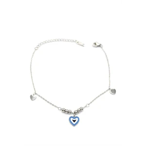 İEG Kalp Halhal - Gümüş