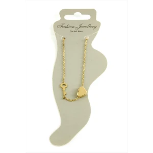 ieg™ Kalp Kilit Lüks Çelik Halhal