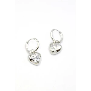 İEG Kalp Küpe - Gümüş