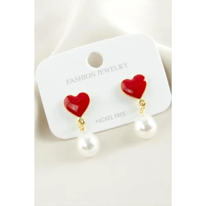 ieg™ Kalp Mineli İnci Küpe