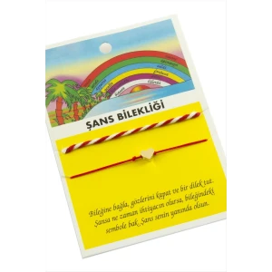 ieg™ Kalp Şans İp Bileklik