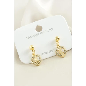 ieg™ Kalp Taşlı Küpe