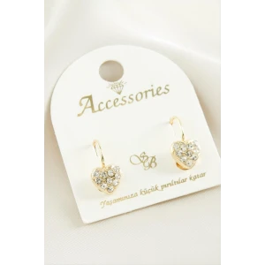 ieg™ Kalp Taşlı Küpe