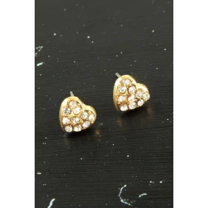 ieg™ Kalp Taşlı Minik Küpe