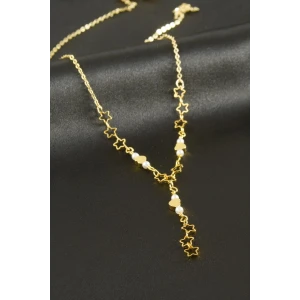 ieg™ Kalp Yıldız İnci Y Kolye